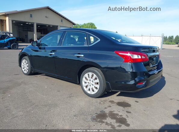 3N1AB7AP8GY219682 2016 NISSAN SENTRA Black Rear left