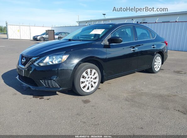 3N1AB7AP8GY219682 2016 NISSAN SENTRA Black Front left