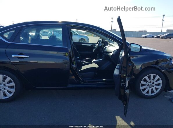 3N1AB7AP8GY219682 2016 NISSAN SENTRA Black Front interior view