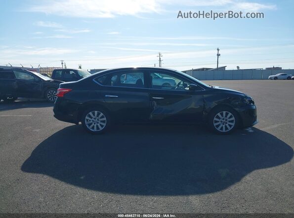 3N1AB7AP8GY219682 2016 NISSAN SENTRA Black Rear interior view
