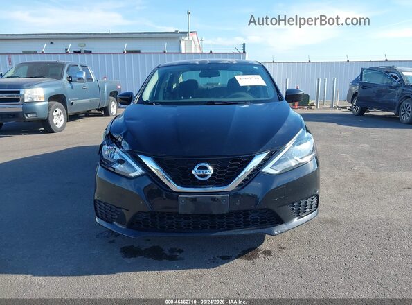 3N1AB7AP8GY219682 2016 NISSAN SENTRA Black Instrument cluster view