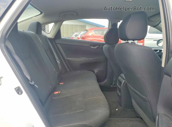 3N1AB7AP8GY303419 2016 NISSAN SENTRA Белый Вид задних сидений