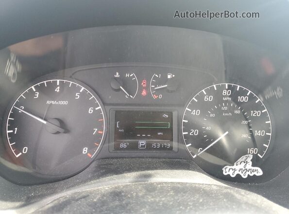 3N1AB7AP8GY303419 2016 NISSAN SENTRA Белый Вид щитка приборов