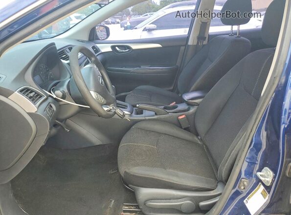 3N1AB7AP8GY311682 2016 NISSAN SENTRA Blue Front interior view