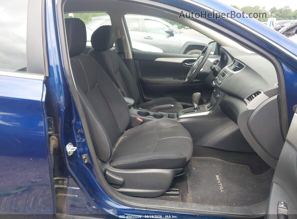 3N1AB7AP8GY333844 2016 NISSAN SENTRA Blue Front interior view