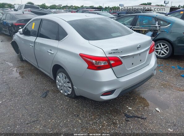 3N1AB7AP8HL712566 2017 NISSAN SENTRA Silver Trasero izquierdo
