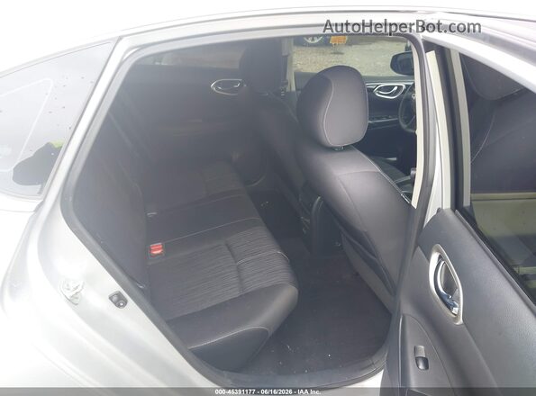 3N1AB7AP8HL712566 2017 NISSAN SENTRA Silver Vista de la etiqueta del VIN