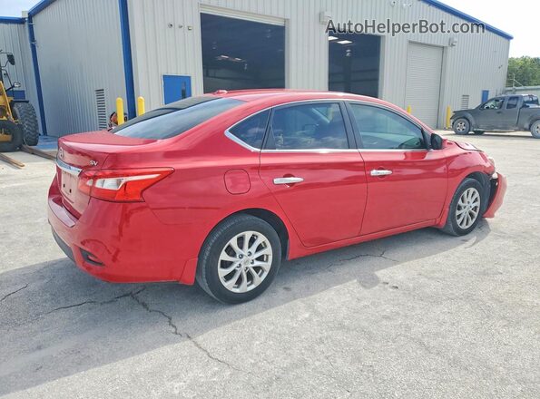 3N1AB7AP8HY213673 2017 NISSAN SENTRA Red 