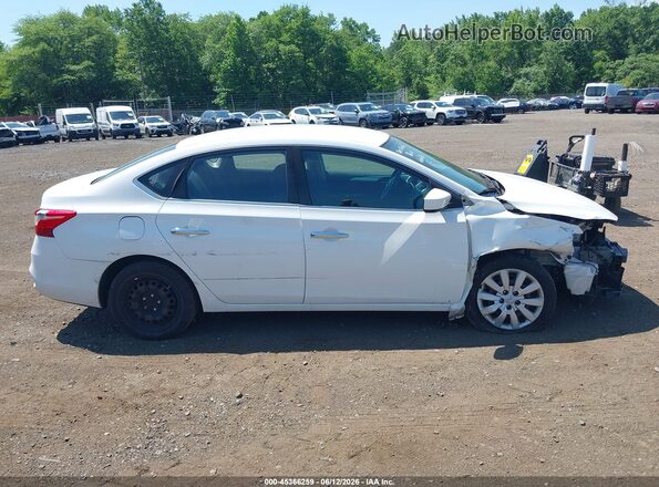 3N1AB7AP8HY224785 2017 NISSAN SENTRA White Rear interior view