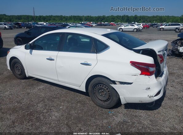 3N1AB7AP8HY239495 2017 NISSAN SENTRA Белый Задняя левая четверть