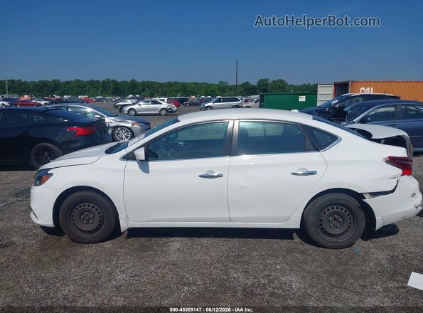 3N1AB7AP8HY239495 2017 NISSAN SENTRA Белый Панорамный вид салона 360°