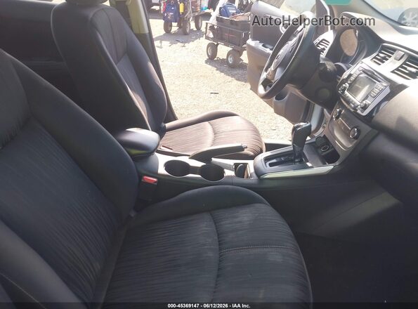 3N1AB7AP8HY239495 2017 NISSAN SENTRA Белый Вид салона спереди
