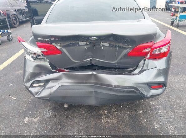 3N1AB7AP8HY240744 2017 NISSAN SENTRA Gray Դիմացի տեսք