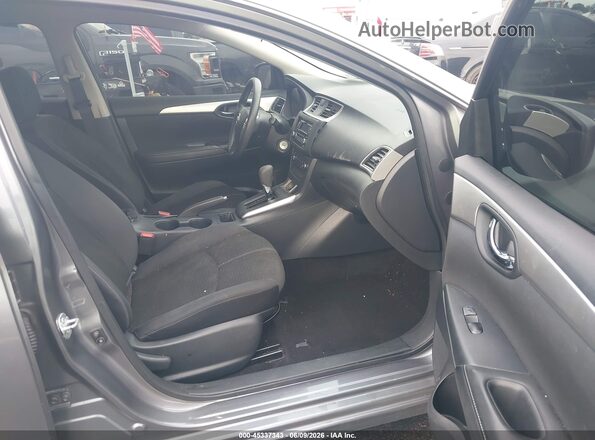 3N1AB7AP8HY240744 2017 NISSAN SENTRA Gray Սալոնի դիմացի տեսք