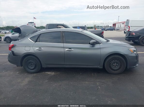 3N1AB7AP8HY240744 2017 NISSAN SENTRA Gray Սալոնի հետևի տեսք