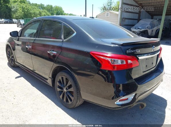 3N1AB7AP8HY264705 2017 NISSAN SENTRA Black Задня ліва чверть