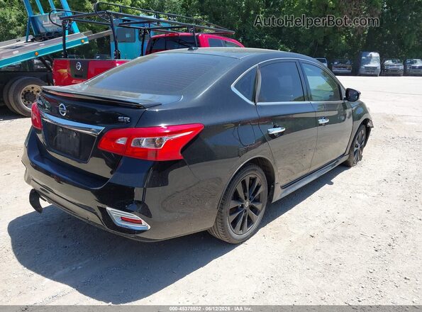 3N1AB7AP8HY264705 2017 NISSAN SENTRA Black Задня права чверть