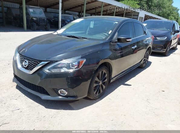 3N1AB7AP8HY264705 2017 NISSAN SENTRA Black Передня ліва чверть