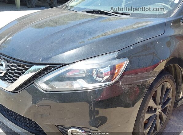 3N1AB7AP8HY264705 2017 NISSAN SENTRA Black Вид спереду