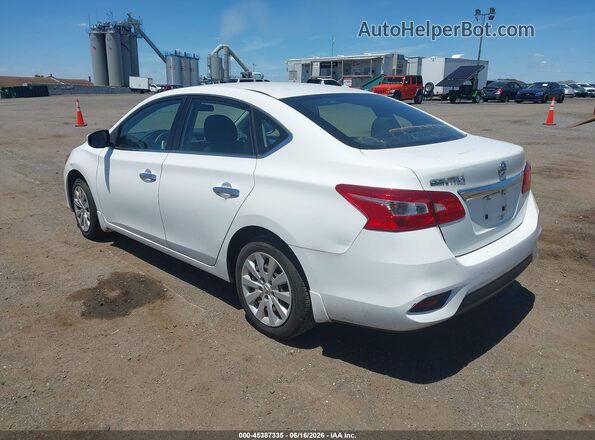3N1AB7AP8HY267278 2017 NISSAN SENTRA Белый 