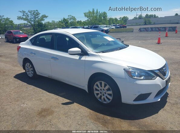 3N1AB7AP8HY267278 2017 NISSAN SENTRA Белый 