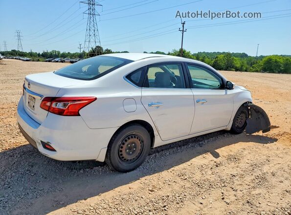 3N1AB7AP8HY294545 2017 NISSAN SENTRA White Trasero derecho