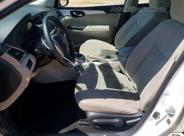 3N1AB7AP8HY294545 2017 NISSAN SENTRA White Vista interior delantera