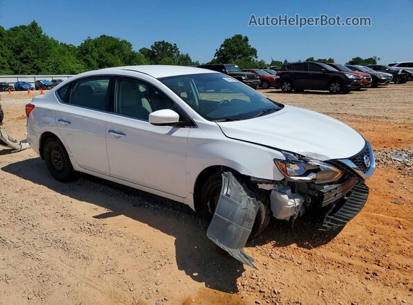 3N1AB7AP8HY294545 2017 NISSAN SENTRA White Delantero derecho