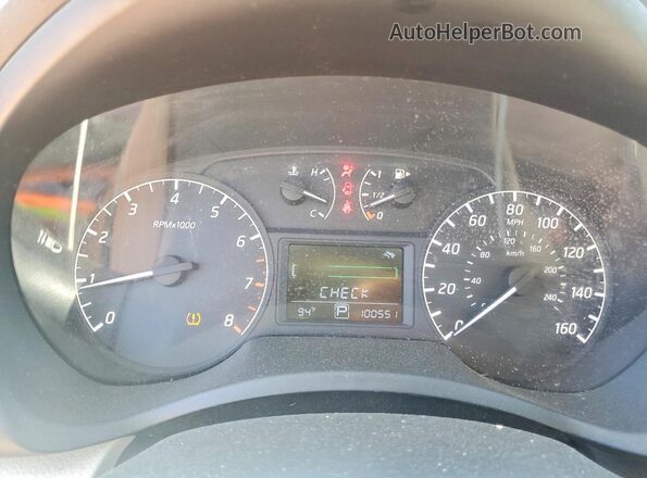 3N1AB7AP8HY294545 2017 NISSAN SENTRA White Vista del cuadro de instrumentos
