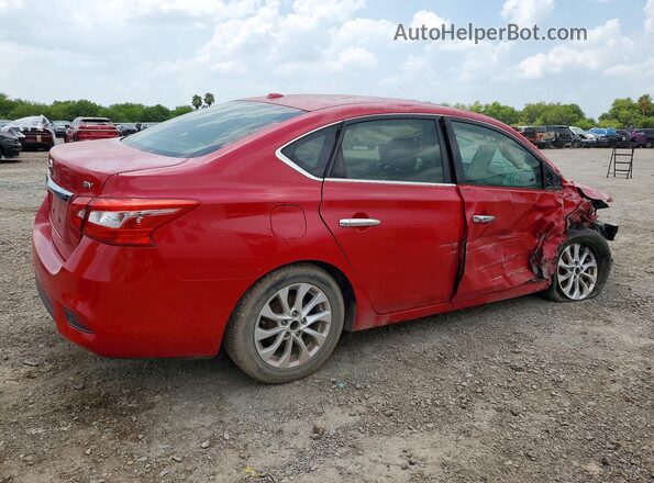 3N1AB7AP8HY298126 2017 NISSAN SENTRA Темно-бордовый 