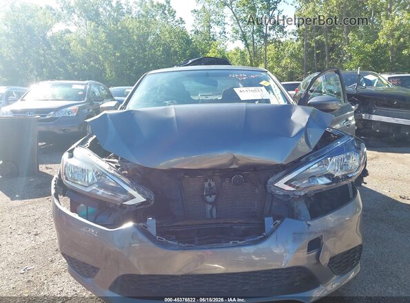 3N1AB7AP8HY323056 2017 NISSAN SENTRA Серый Вид спереди