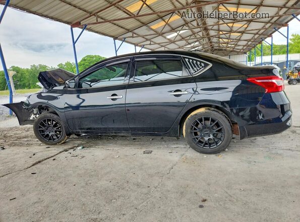 3N1AB7AP8HY333179 2017 NISSAN SENTRA Black უკანა მარცხენა