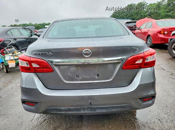 3N1AB7AP8HY342223 2017 NISSAN SENTRA Charcoal Vista trasera