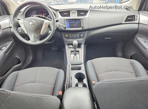 3N1AB7AP8HY342223 2017 NISSAN SENTRA Charcoal Vista del salpicadero