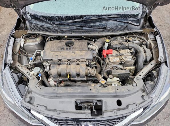 3N1AB7AP8HY342223 2017 NISSAN SENTRA Charcoal Vista interior trasera