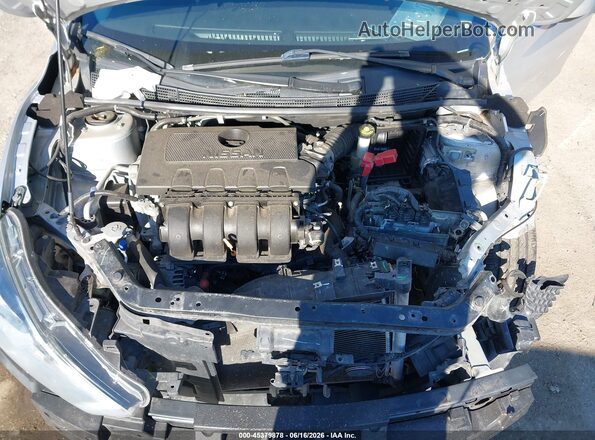 3N1AB7AP8HY360348 2017 NISSAN SENTRA Серебряный Вид сзади
