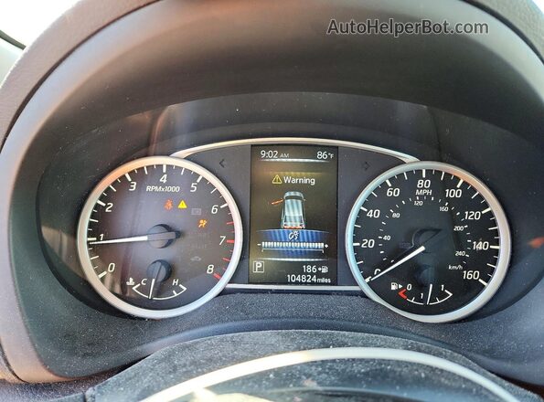 3N1AB7AP8HY363721 2017 NISSAN SENTRA White Widok zestawu wskaźników