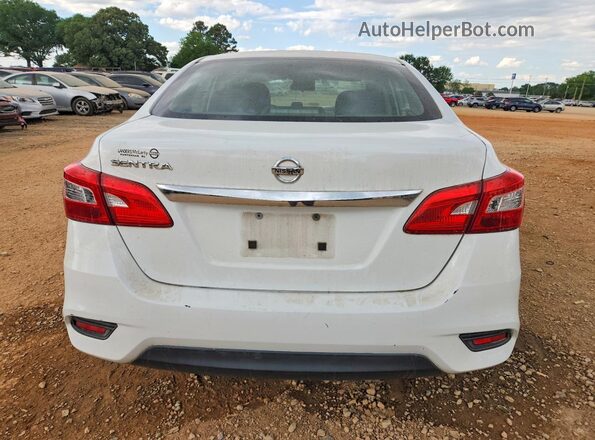 3N1AB7AP8HY383175 2017 NISSAN SENTRA White Հետևի տեսք
