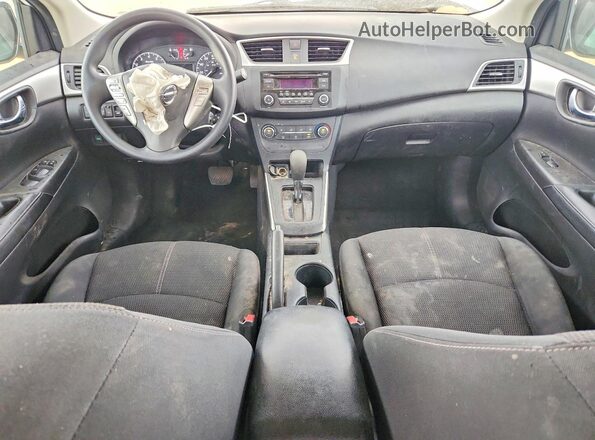 3N1AB7AP8HY383175 2017 NISSAN SENTRA White Առջևի վահանակի տեսք