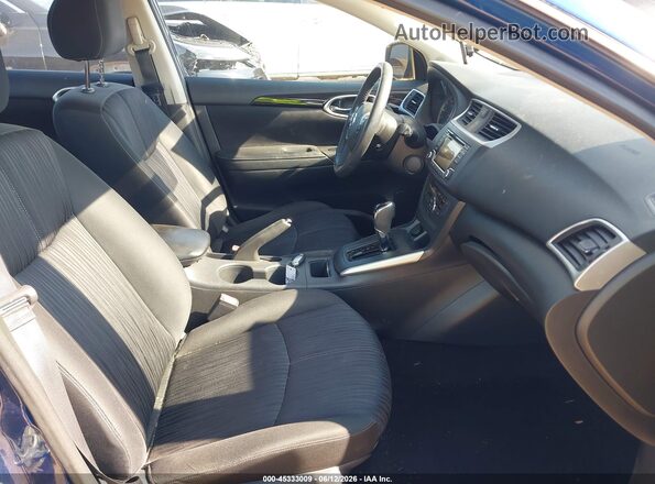 3N1AB7AP8JL620704 2018 NISSAN SENTRA Dark Blue წინა სალონის ხედი