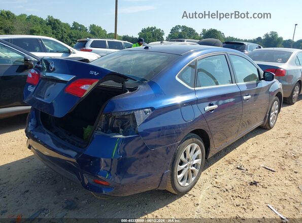 3N1AB7AP8JL620704 2018 NISSAN SENTRA Dark Blue უკანა მარჯვენა