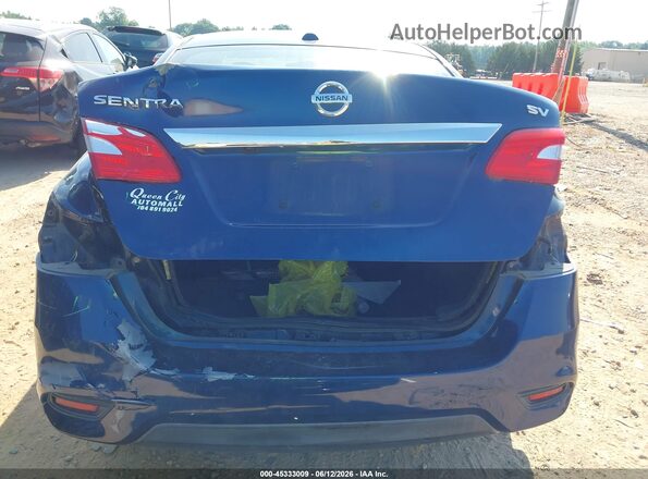 3N1AB7AP8JL620704 2018 NISSAN SENTRA Dark Blue წინა ხედი