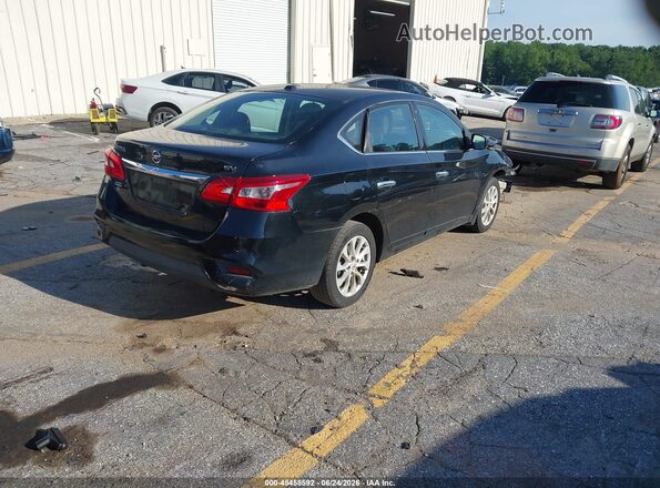 3N1AB7AP8JL624526 2018 NISSAN SENTRA Black Հետևի աջ