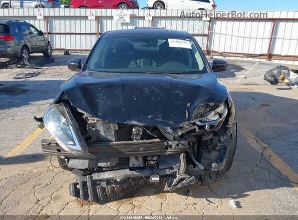 3N1AB7AP8JL624526 2018 NISSAN SENTRA Black Առջևի վահանակի տեսք