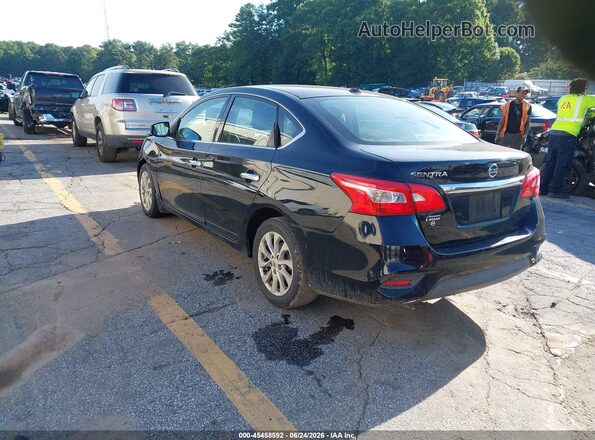 3N1AB7AP8JL624526 2018 NISSAN SENTRA Black Հետևի ձախ