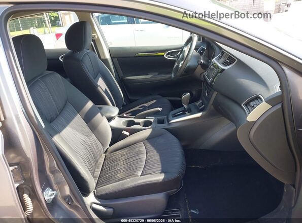 3N1AB7AP8JL628821 2018 NISSAN SENTRA Gray წინა სალონის ხედი