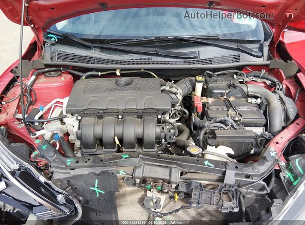 3N1AB7AP8JL642363 2018 NISSAN SENTRA Red Widok z tyłu