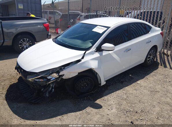 3N1AB7AP8JY209824 2018 NISSAN SENTRA White Przód lewy