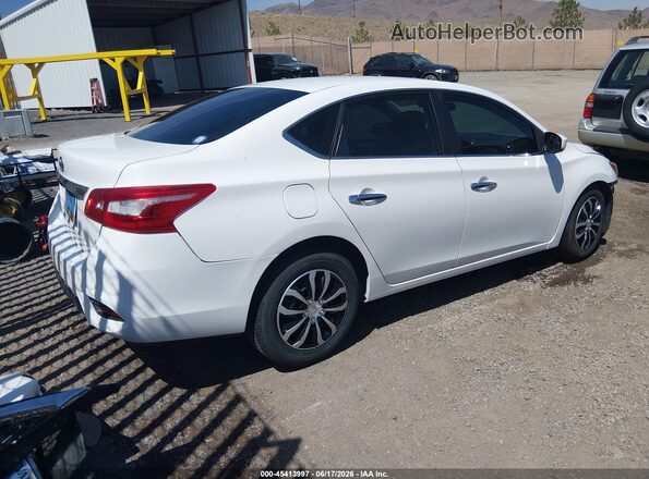 3N1AB7AP8JY209824 2018 NISSAN SENTRA White Tył prawy
