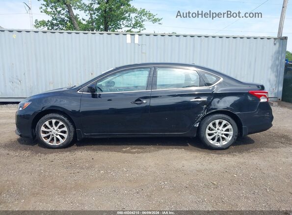 3N1AB7AP8JY216160 2018 NISSAN SENTRA Черный Панорамный вид салона 360°